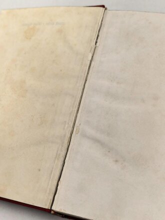 Adolf Hitler "Mein Kampf" rote Ausgabe des Reichsbundes Deutscher Beamten von 1939