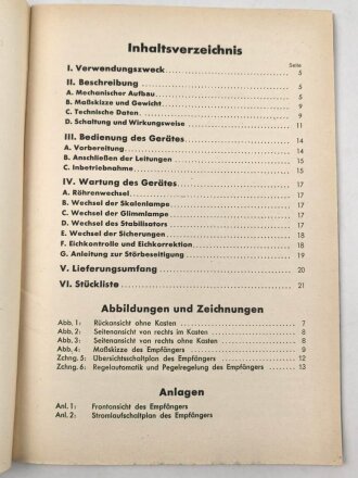 D. (Luft) T. 4415 "Kurzwellenempfänger Ln 21021...