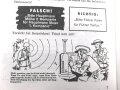 D 1037/5 "Gebrauchsanleitung für den Kleinfunksprecher d" datiert 1944, 16 Seiten, DIN A5, Nachdruck, Umschlag lose
