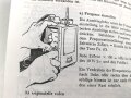D 1037/5 "Gebrauchsanleitung für den Kleinfunksprecher d" datiert 1944, 16 Seiten, DIN A5, Nachdruck, Umschlag lose