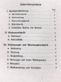 Luftwaffe, L. Dv. 289 "Gerätevorschrift für Anschnallgurt" datiert 1944, 8 Seiten, DIN A5, Nachdruck