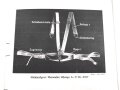 Luftwaffe, L. Dv. 289 "Gerätevorschrift für Anschnallgurt" datiert 1944, 8 Seiten, DIN A5, Nachdruck