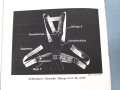 Luftwaffe, L. Dv. 289 "Gerätevorschrift für Anschnallgurt" datiert 1944, 8 Seiten, DIN A5, Nachdruck