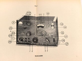 D 968/2 "Der Mittelwellenempfänger c Mw. E. c" datiert 1941, 27 Seiten, DIN A5, , neuzeitliche Kopie