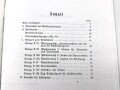 D 713 "Gerätenachweis für einen Kabelmeßtrupp b (mot)" datiert 1942, 60 Seiten, DIN A5, , neuzeitliche Kopie