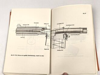 "Teil 1 FG 42 Fallschirmjägergewehr 42" datiert 1937, ca. 70 Seiten, DIN A5, Nachdruck, nicht gebunden, Umschlag lose