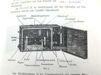 H.Dv. 88 "Blinkgerät Heft 4 - Die Kurbeldynamo" datiert 1926, 9 Seiten, DIN A5, , neuzeitliche Kopie
