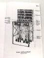 H.Dv. 95/26 "Der große Feldklappenschrank zu 60 Leitungen" datiert 1939, 32 Seiten mit vielen Anlagen, DIN A5, , neuzeitliche Kopie