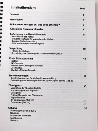 "Luft-Boden-Einheitsempfänger E52" Teil I,...