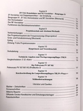 "Hochleistungs-Marine-Empfänger der deutschen Wehrmacht - Der E517s T9K39 Main" 211 Seiten, über DIN A4