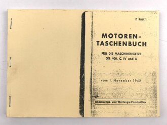 D 9017/1 "Motoren Taschenbuch für die...