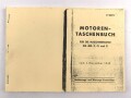 D 9017/1 "Motoren Taschenbuch für die Maschinensätze GG 400, C,IV und D" datiert 1942, 153 Seiten und Bilder, DIN A5, Nachdruck