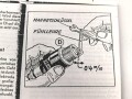 D 9017/1 "Motoren Taschenbuch für die Maschinensätze GG 400, C,IV und D" datiert 1942, 153 Seiten und Bilder, DIN A5, Nachdruck