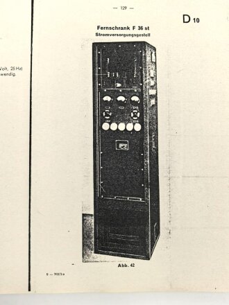 L. Dv. 703/3a "Luftnachrichtentruppe Teil 3, Heft a" datiert 1942, über 300 Seiten, DIN A4, neuzeitliche Fotokopie
