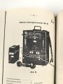 L. Dv. 703/3a "Luftnachrichtentruppe Teil 3, Heft a" datiert 1942, über 300 Seiten, DIN A4, neuzeitliche Fotokopie