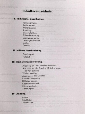 "Empfänger R 3" datiert 1944, ca. 15...