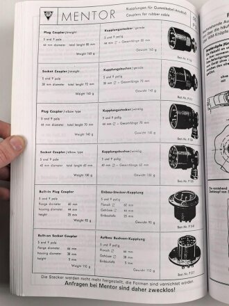 "Zubehör für Wehrmachtsfunkgeräte (Zubehör-Führer)" DIN A4, , neuzeitliche Kopie
