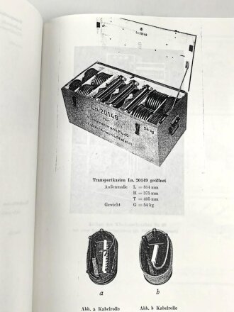 D. (Luft) T. 9217 "Luftnachrichtentruppe - Der Klinkenschrank Fu 40 (Ln. 20 141)" datiert 1942, ca.100 Seiten, DIN A4, Nachdruck