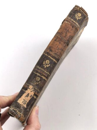 "Hinterlassene Werke Friedrichs II. König von Preussen, Viertes Band 1788, stark gebraucht, 347 Seiten