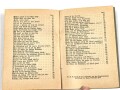 1. Weltkrieg "Hessenlieder 100 Volks- und Soldatenlieder den hessischen Truppen gewidmet von Großherzog Ernst Ludwig" datiert 1915, DIN A6, 67 Seiten