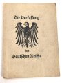 "Die Verfassung des Deutschen Reichs" datiert 1924, 48 Seiten, DIN A6