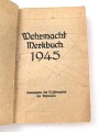 "Wermacht Merkbuch 1945"  48 Seiten, unter DIN A6, stark gebraucht
