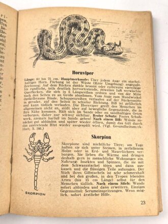 "Panzergruppe Afrika Kalender 1942"  168 Seiten, die Karte fehlt