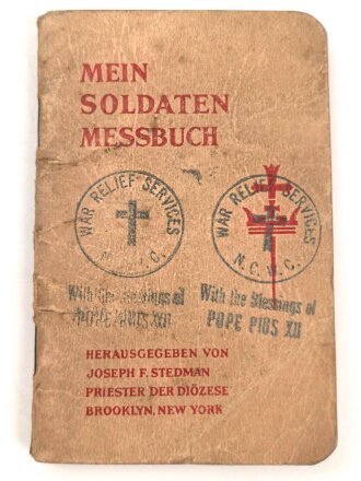 "Mein Soldaten Messbuch"  160 Seiten, unter DIN...
