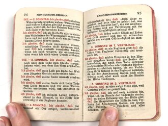 "Mein Soldaten Messbuch"  160 Seiten, unter DIN A6, stark gebraucht
