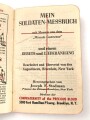"Mein Soldaten Messbuch"  160 Seiten, unter DIN A6, stark gebraucht