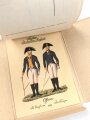 "Badische Uniformen aus zwei Jahrhunderten 1. und 2. Serie"  56 farbige Uniformpostkarten, vollständig
