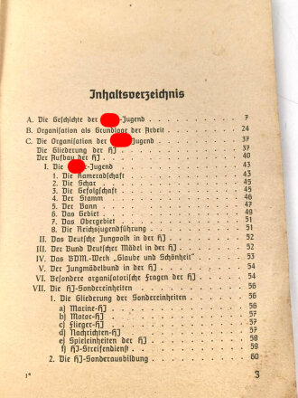 "Aufbau und Abzeichen der Hilter-Jugendt" unter...