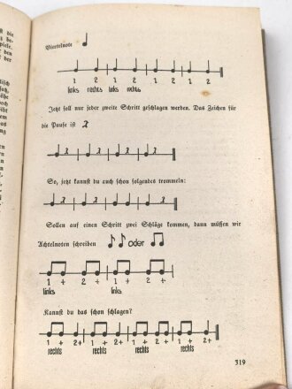 "Pimpf im Dienst" Ein Handbuch für das Deutsche Jungvolk in der HJ, 1934, 350 Seiten, DIN A5, stark gebraucht