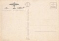 Ansichtskarte "Messerschmitt Me 108 "Taifun" in den Bayrischen Bergen"