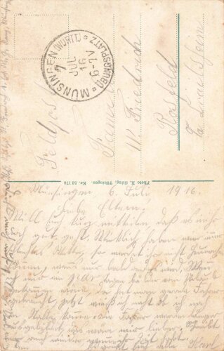 Ansichtskarte "Münsingen und Neues...