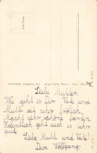 Ansichtskarte "Unsere Marine - Schlachtschiff...