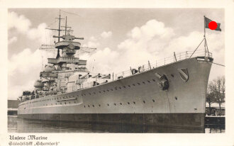 Ansichtskarte "Unsere Marine - Schlachtschiff...