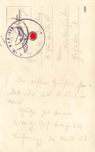 Ansichtskarte "Barackenlager des .J.R. 133 Wels o....