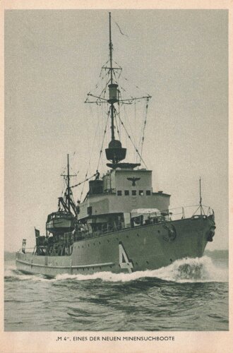 Ansichtskarte "M4 - eines der neuen...