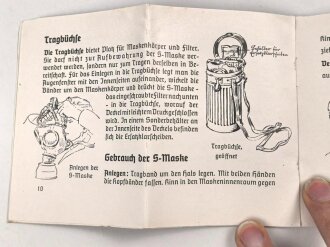 "Die S Maske" Gebrauchsanweisung, DIN A6