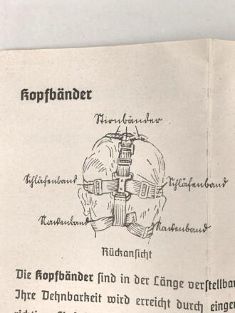 "Die S Maske" Gebrauchsanweisung, DIN A6
