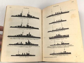 Taschenbuch der Kriegsflotten 1932, ca. 450 Seiten, DIN A5, gebraucht