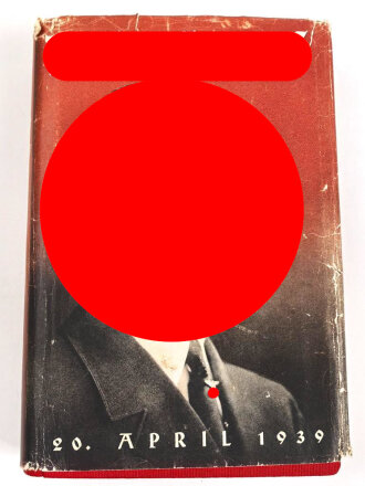 Adolf Hitler "Mein Kampf" rote Ausgabe des...