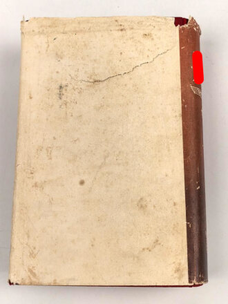 Adolf Hitler "Mein Kampf" rote Ausgabe des Reichsbundes Deutscher Beamten von 1939  im Schutzumschlag, Überreicht von der NSDAP Ortsgruppe Berndorf, gebraucht