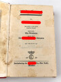 Adolf Hitler "Mein Kampf" rote Ausgabe des Reichsbundes Deutscher Beamten von 1939  im Schutzumschlag, Überreicht von der NSDAP Ortsgruppe Berndorf, gebraucht
