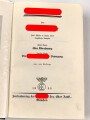 Adolf Hitler "Mein Kampf", blaue Ganzleinenausgabe von 1935