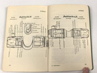 H.Dv. 122. "Anzugsordnung für das Reichsheer" datiert 1934, 147 Seiten, DIN A5