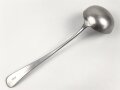 Suppenkelle  Luftwaffe aus Aluminium, datiert 1938, Gesamtlänge ca. 34 cm