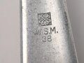 Suppenkelle  Luftwaffe aus Aluminium, datiert 1938, Gesamtlänge ca. 34 cm