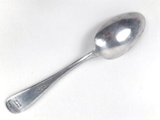 Teelöffel von der Luftwaffe aus Aluminium, datiert...